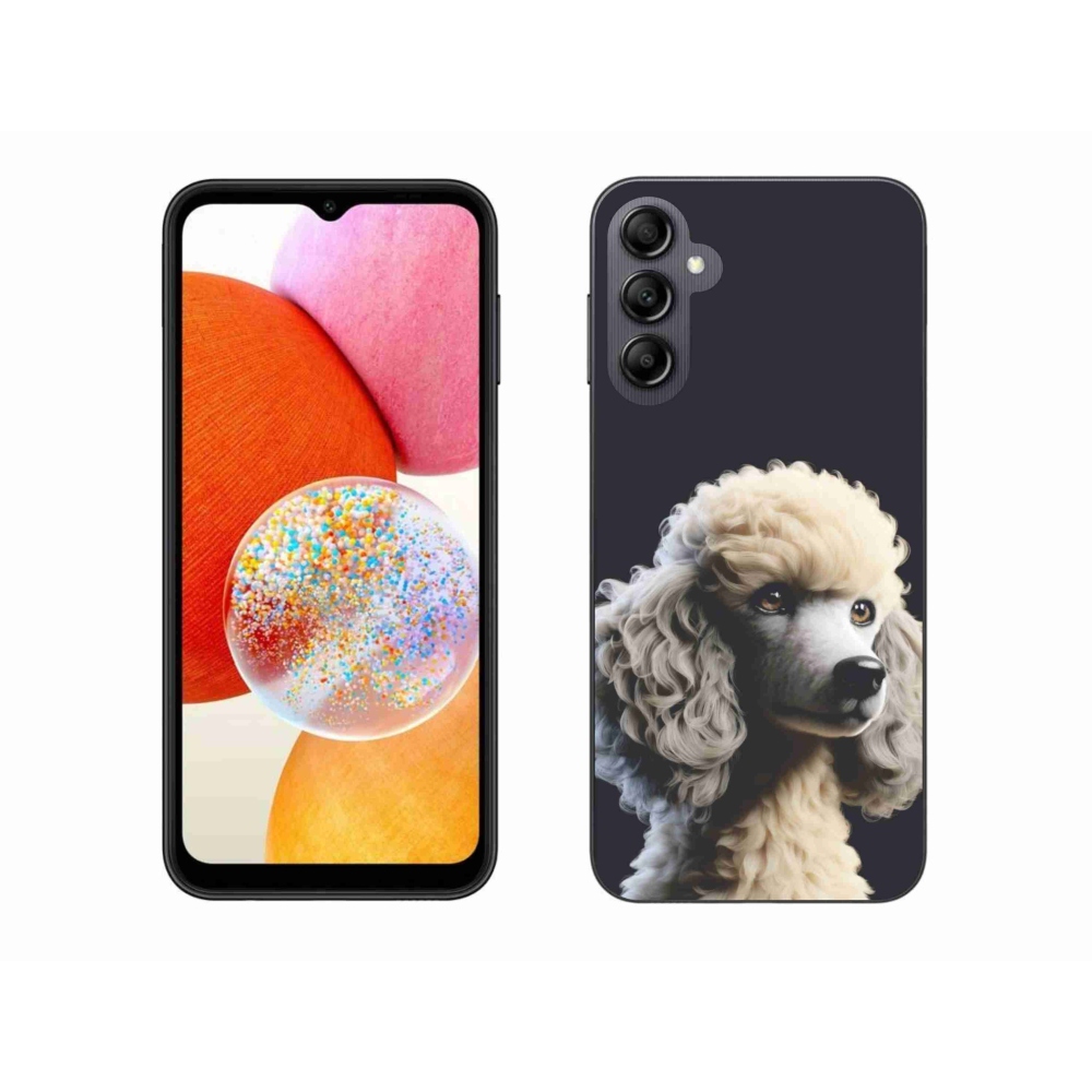 Gélový kryt mmCase na Samsung Galaxy A14 4G/5G - pudel