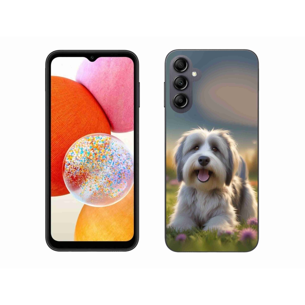 Gélový kryt mmCase na Samsung Galaxy A14 4G/5G - roztomilý havanský psík