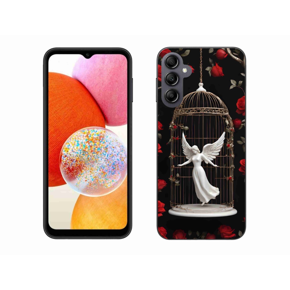 Gélový kryt mmCase na Samsung Galaxy A14 4G/5G - uväznený anjel
