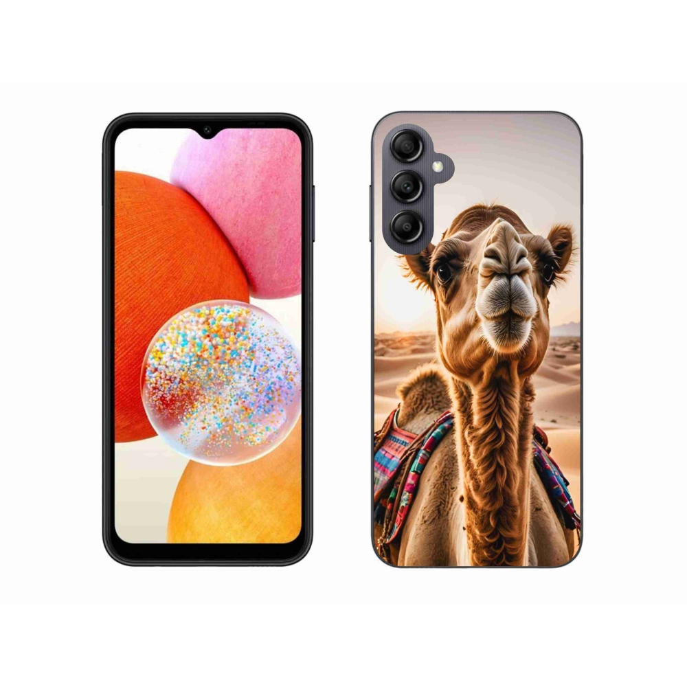 Gélový kryt mmCase na Samsung Galaxy A14 4G/5G - ťava