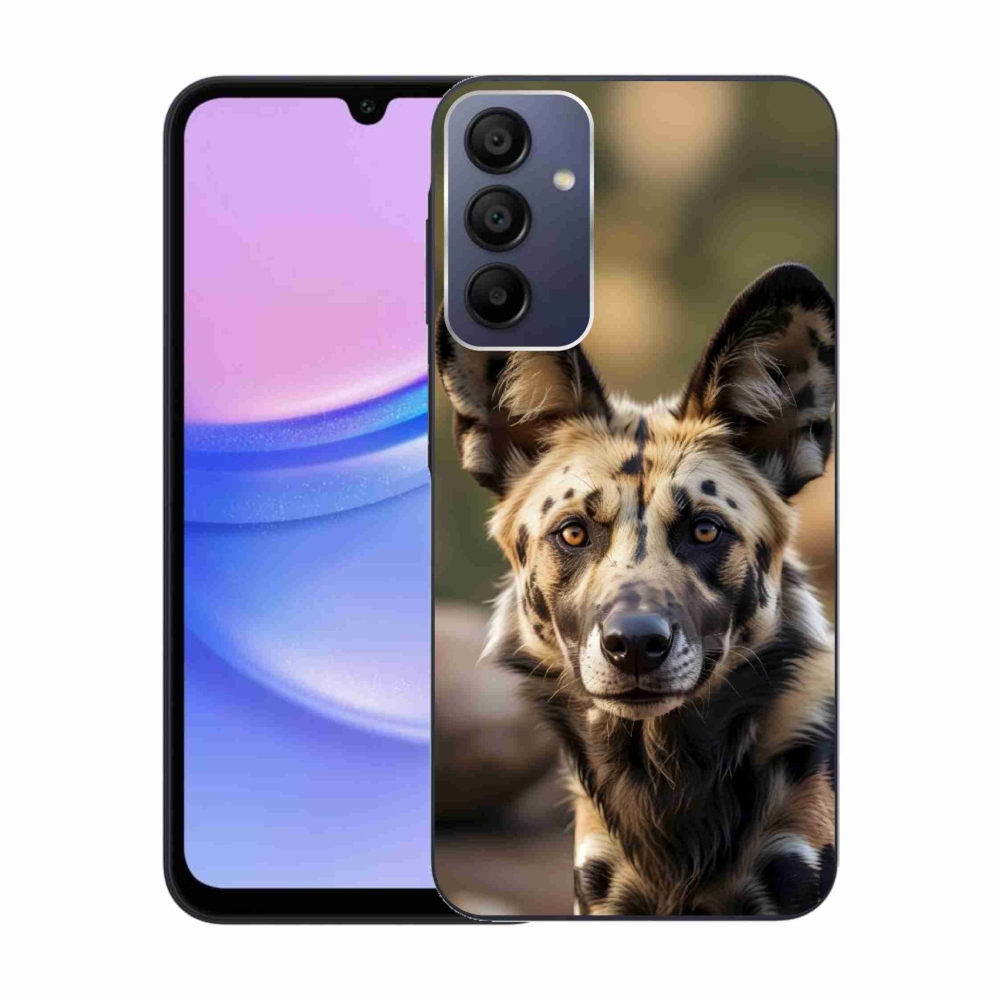 Gélový kryt mmCase Samsung Galaxy A15 4G/5G - africký divoký pes