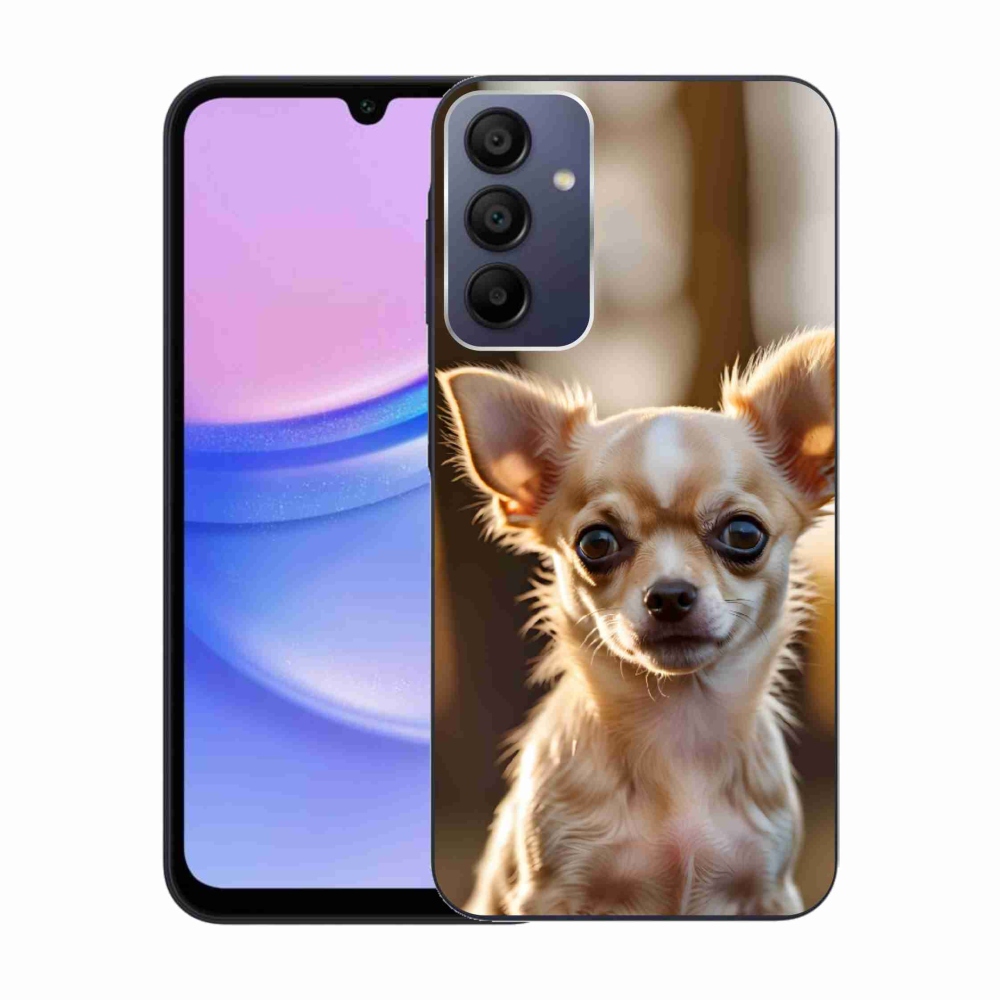 Gélový kryt mmCase na Samsung Galaxy A15 4G/5G - čivava 6