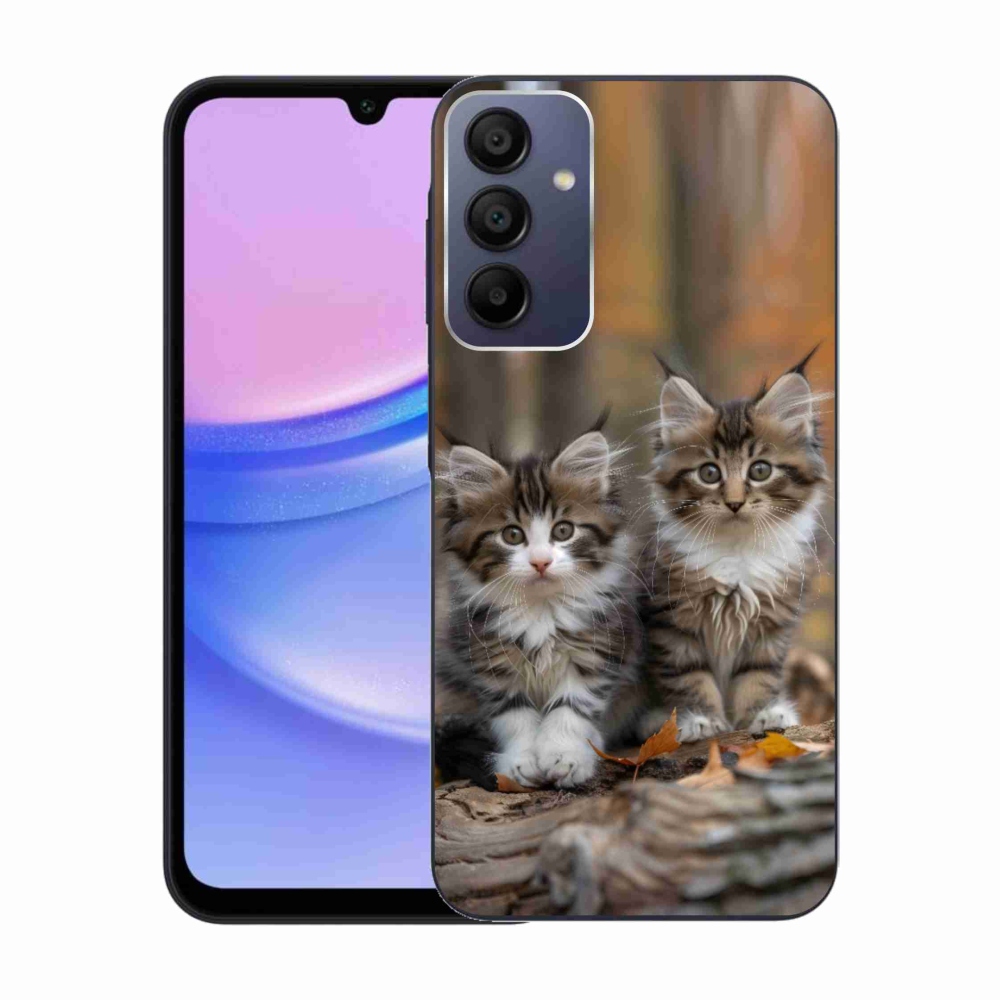 Gélový kryt mmCase na Samsung Galaxy A15 4G/5G - mačacie duo 3