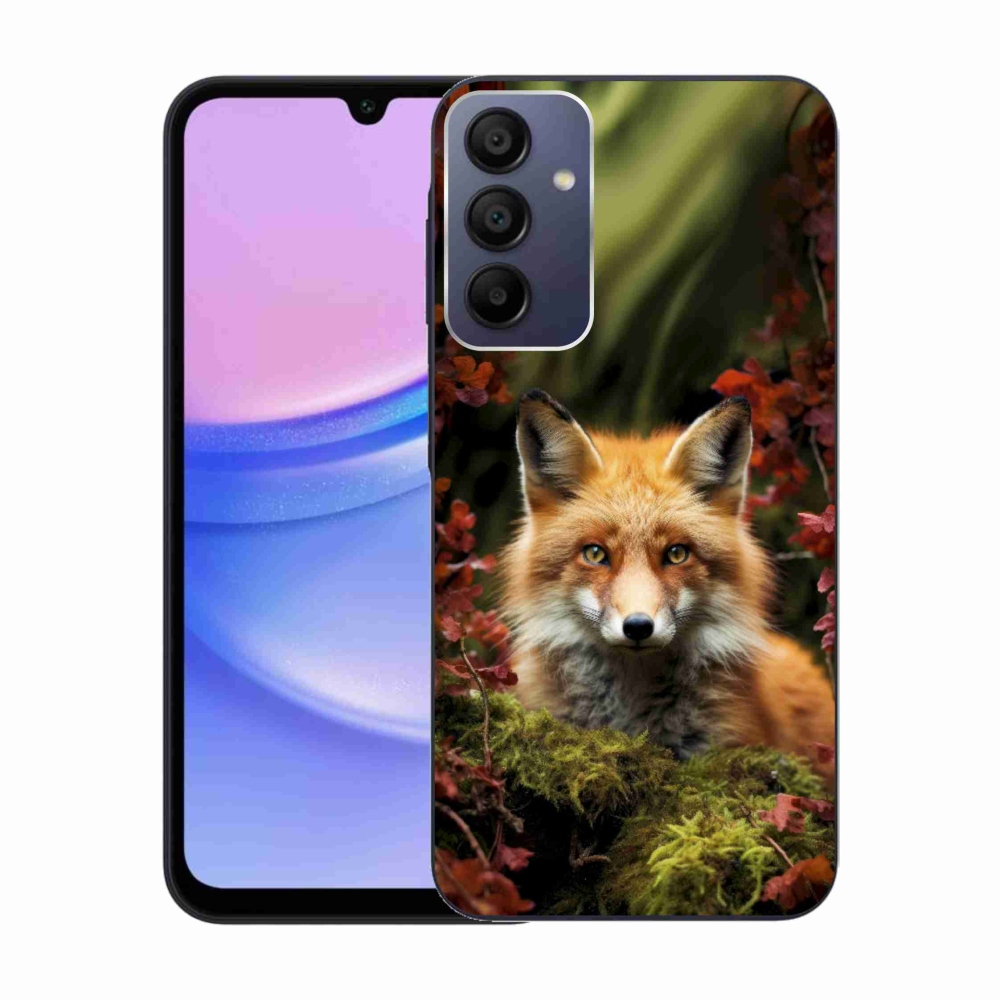 Gélový kryt mmCase na Samsung Galaxy A15 4G/5G - líška v lese