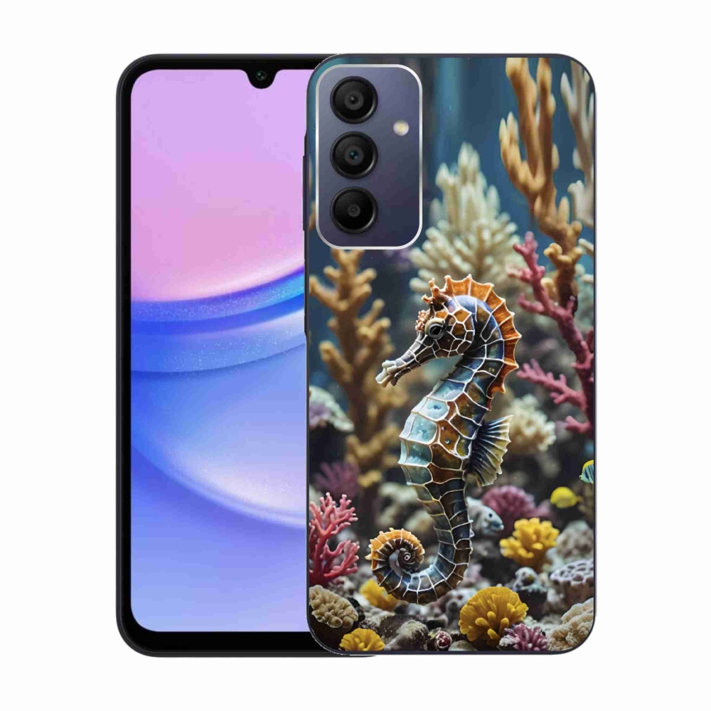 Gélový kryt mmCase na Samsung Galaxy A15 4G/5G - morský koník 2