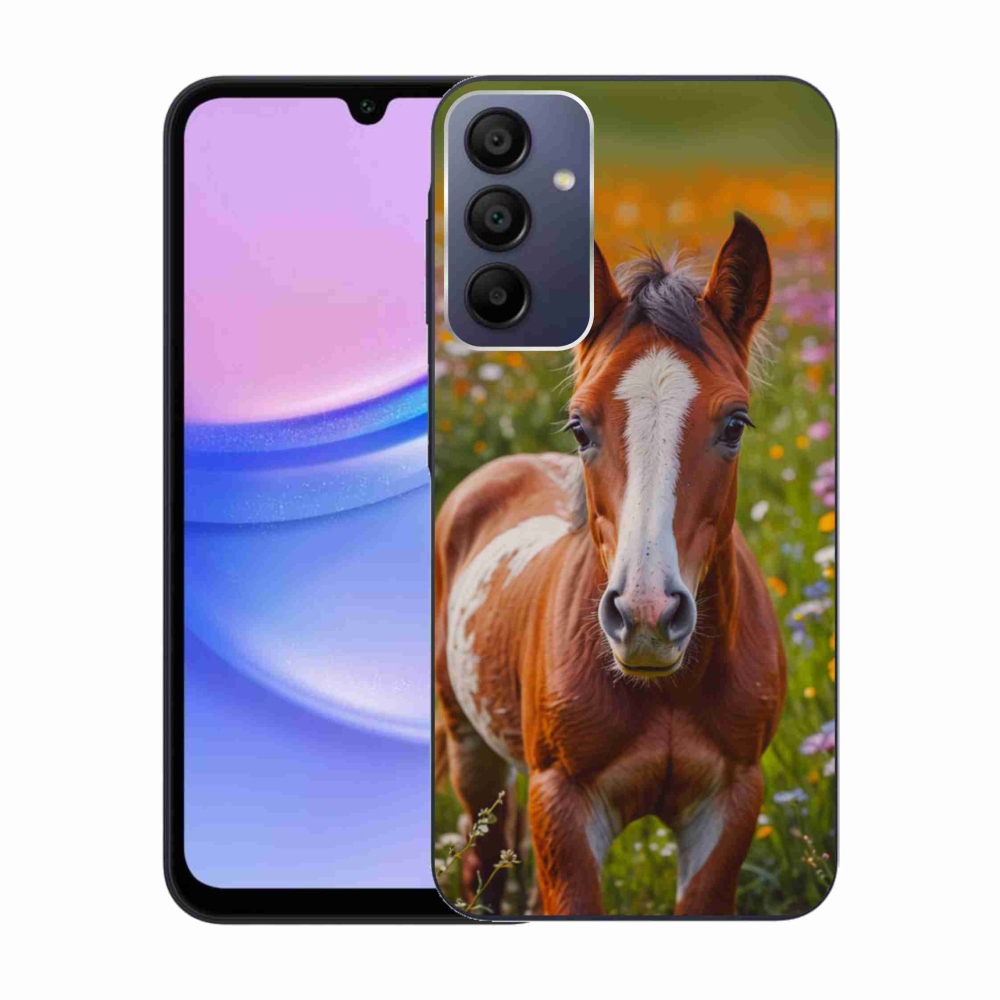 Gélový kryt mmCase na Samsung Galaxy A15 4G/5G - roztomilé žriebä