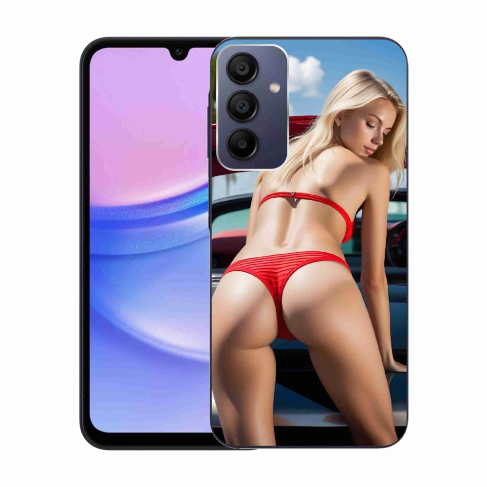 Gélový kryt mmCase Samsung Galaxy A15 4G/5G - sexy žena 2
