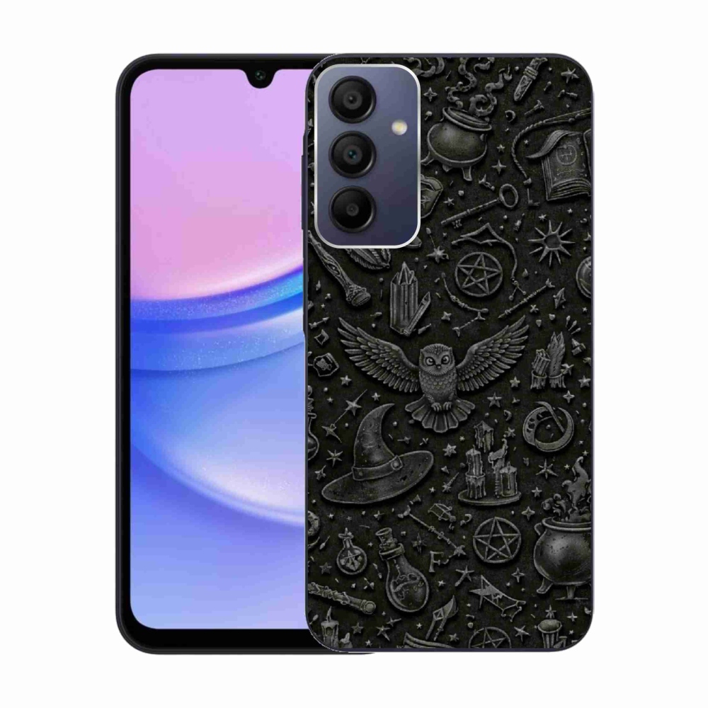 Gélový kryt mmCase na Samsung Galaxy A15 4G/5G - tmavý magický svet