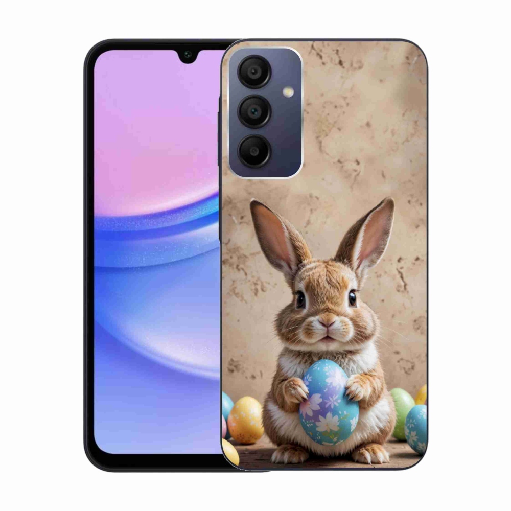 Gélový kryt mmCase na Samsung Galaxy A15 4G/5G - veľkonočný zajačik