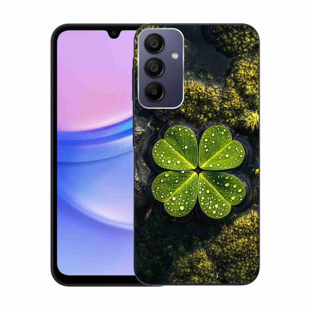 Gélový kryt mmCase na Samsung Galaxy A15/5G - štvorlístok