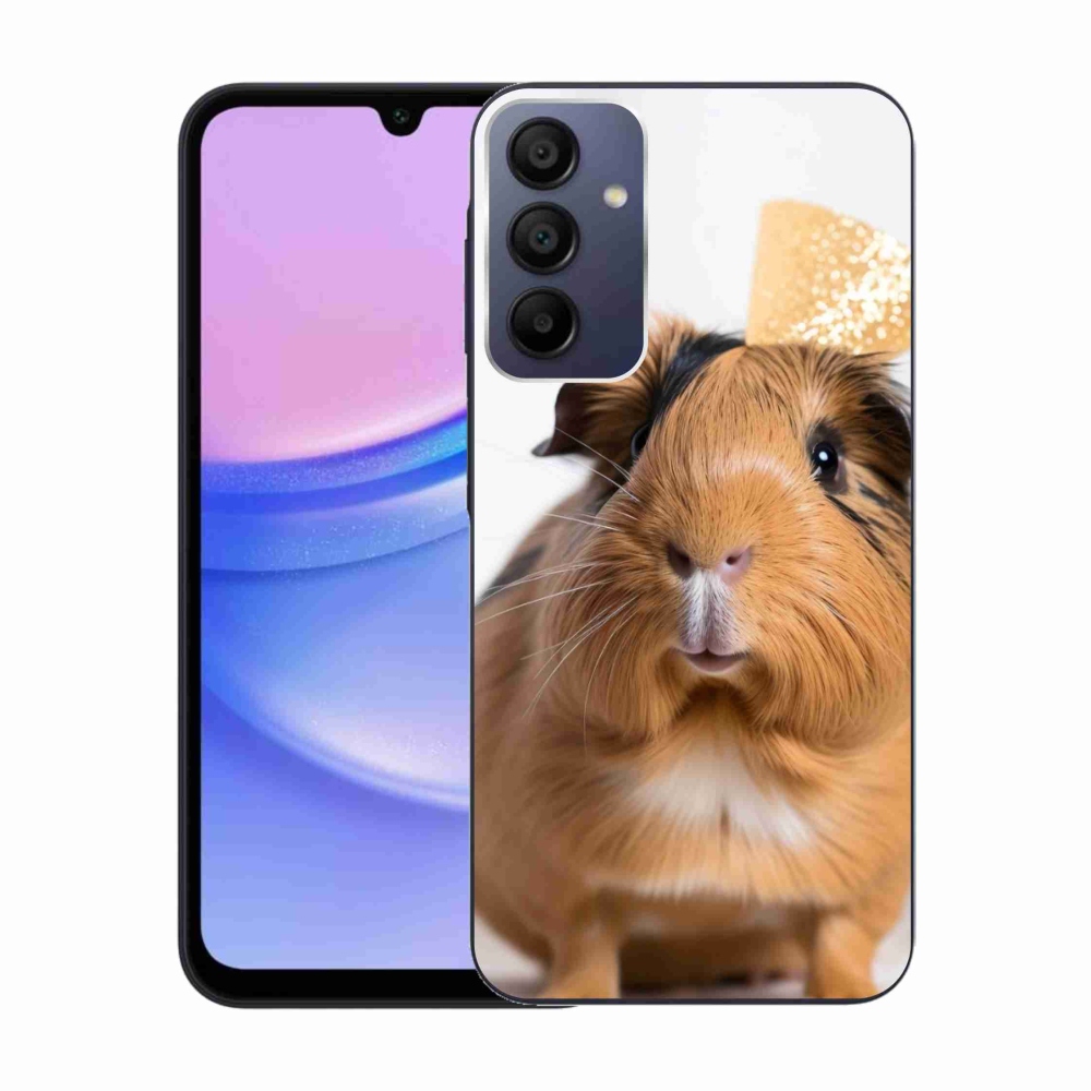 Gélový kryt mmCase na Samsung Galaxy A15/5G - hnedé morča