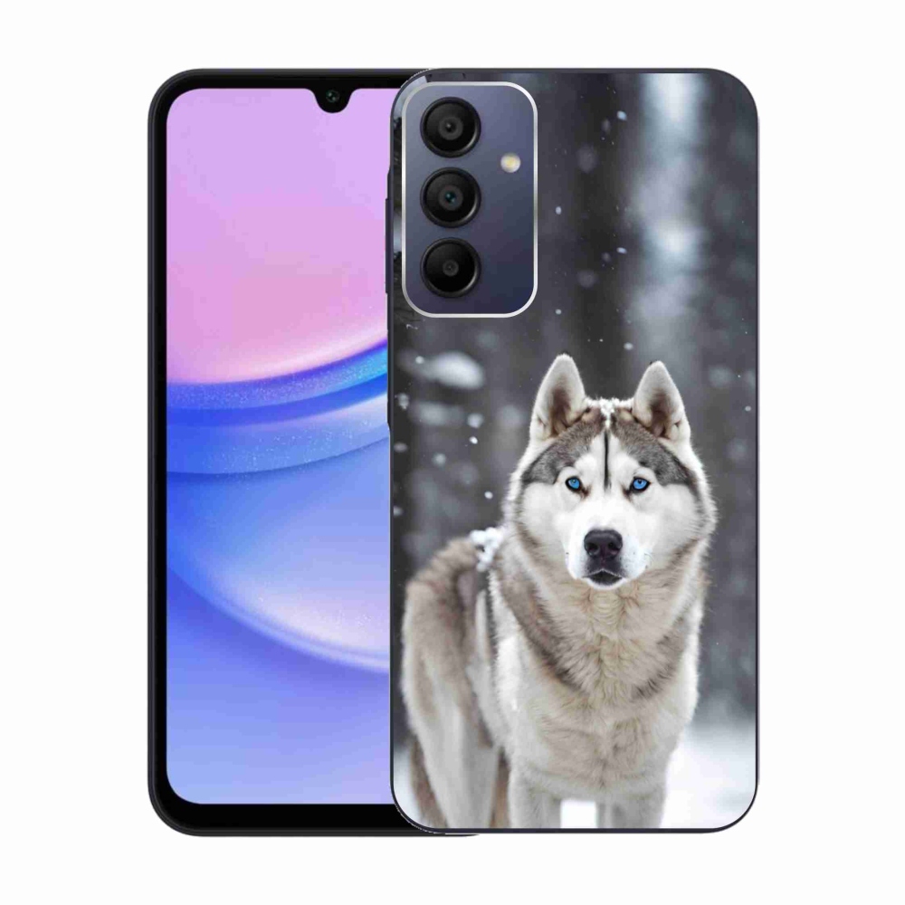 Gélový kryt mmCase na Samsung Galaxy A15/5G - husky 2