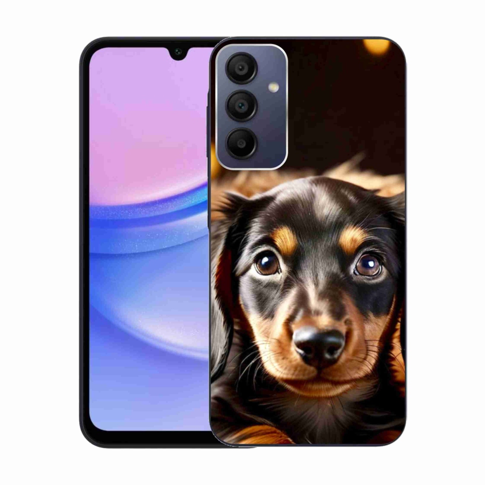 Gélový kryt mmCase na Samsung Galaxy A15/5G - jazvečík