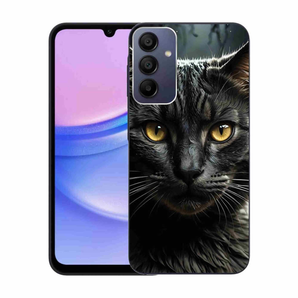 Gélový kryt mmCase na Samsung Galaxy A15/5G - mačacie pohľad 3