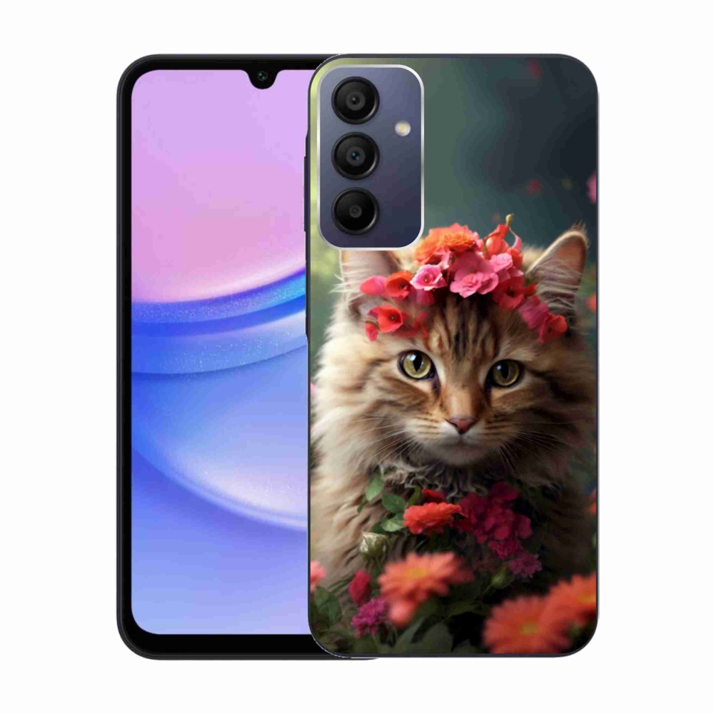 Gélový kryt mmCase na Samsung Galaxy A15/5G - mačacia princezná