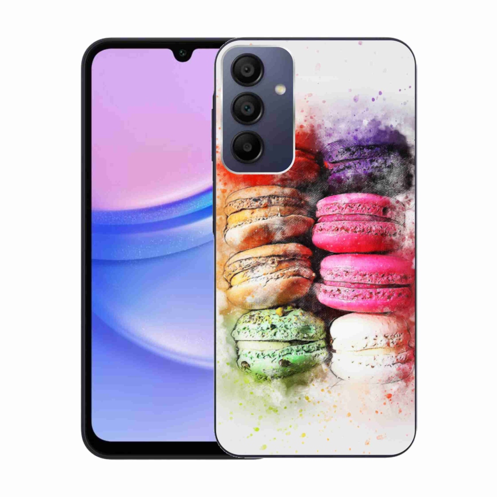 Gélový kryt mmCase na Samsung Galaxy A15/5G - makrónky