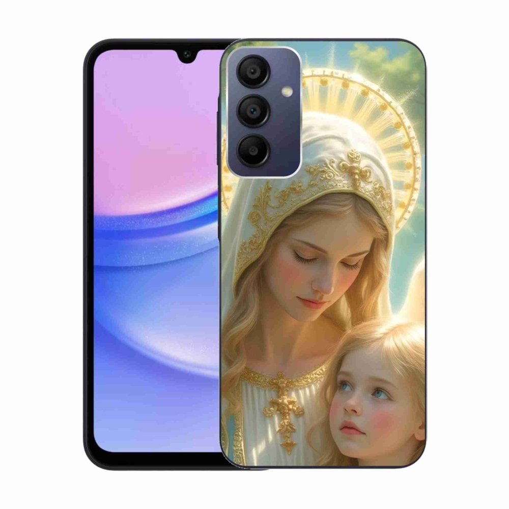 Gélový kryt mmCase na Samsung Galaxy A15/5G - náboženský motív 2