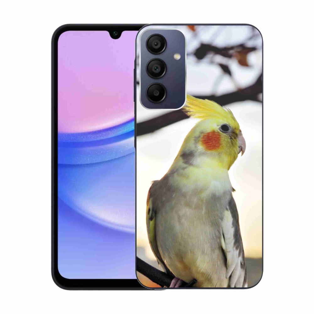 Gélový kryt mmCase na Samsung Galaxy A15/5G - papagáj korela