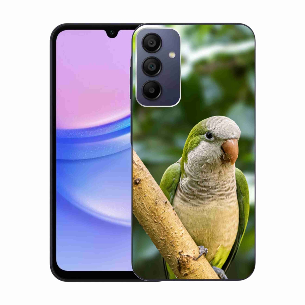 Gélový kryt mmCase na Samsung Galaxy A15/5G - papagáj mníšek