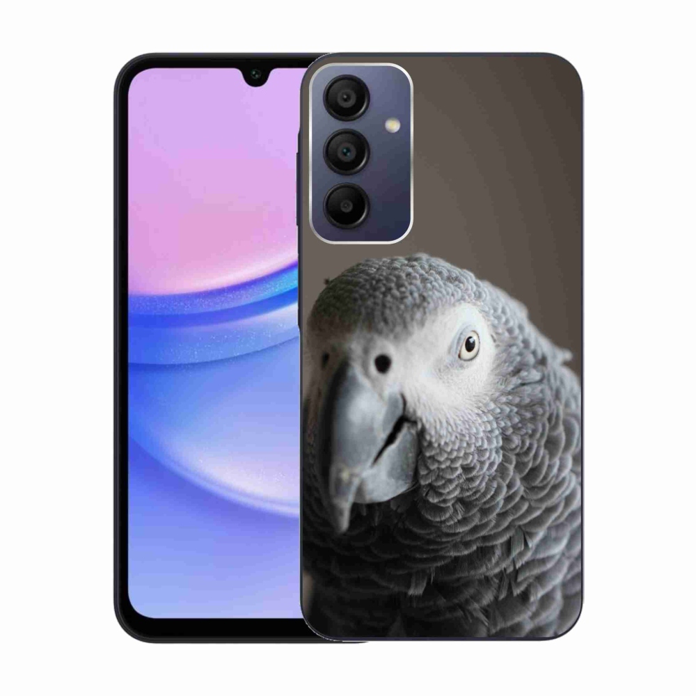 Gélový kryt mmCase na Samsung Galaxy A15/5G - papagáj žako 2
