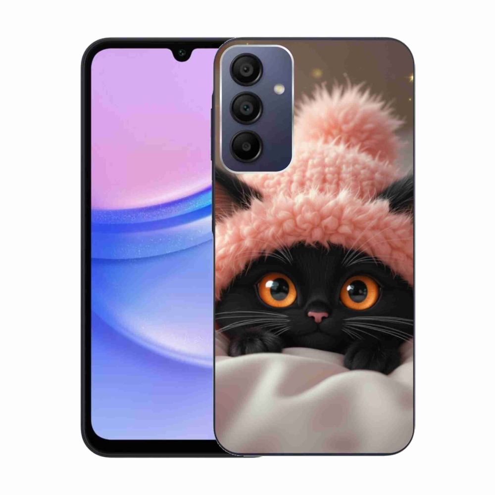 Gélový kryt mmCase na Samsung Galaxy A15/5G - roztomilé mačiatko 7