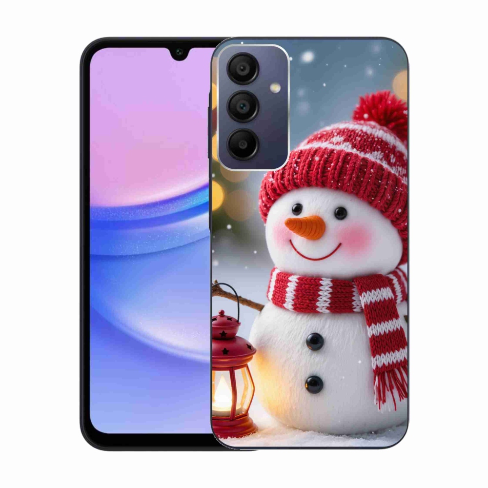 Gélový kryt mmCase na Samsung Galaxy A15/5G - snehuliak 2