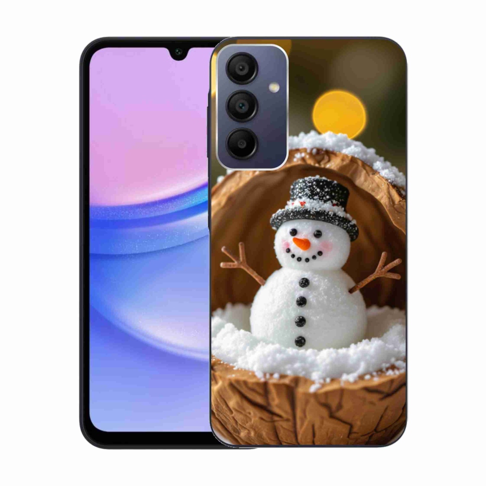 Gélový kryt mmCase na Samsung Galaxy A15/5G - snehuliak 4