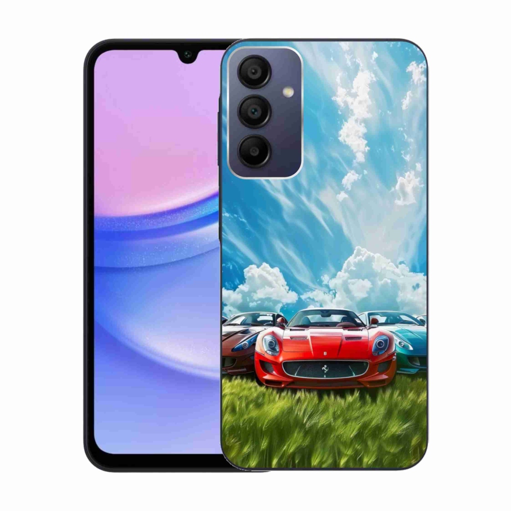 Gélový kryt mmCase na Samsung Galaxy A15/5G - športové vozidlá