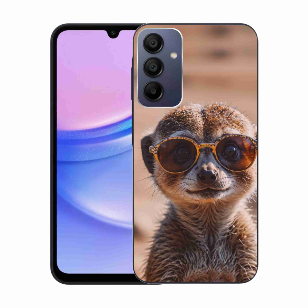 Gélový kryt mmCase na Samsung Galaxy A15/5G - štýlová surikata