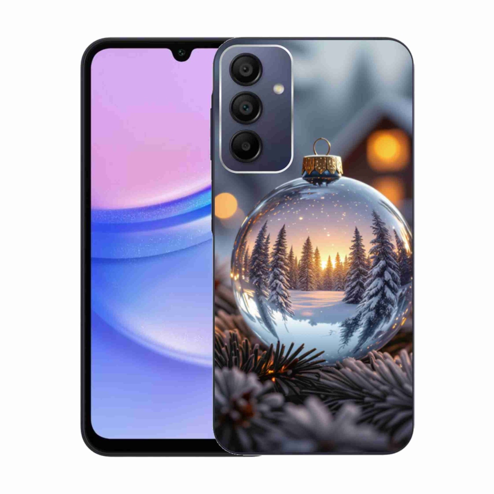 Gélový kryt mmCase na Samsung Galaxy A15/5G - vianočná ozdoba
