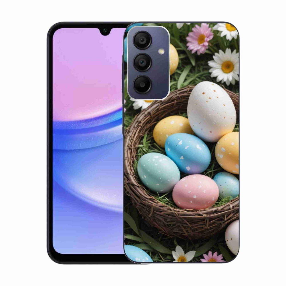 Gélový kryt mmCase na Samsung Galaxy A15/5G - veľkonočné vajíčka 2
