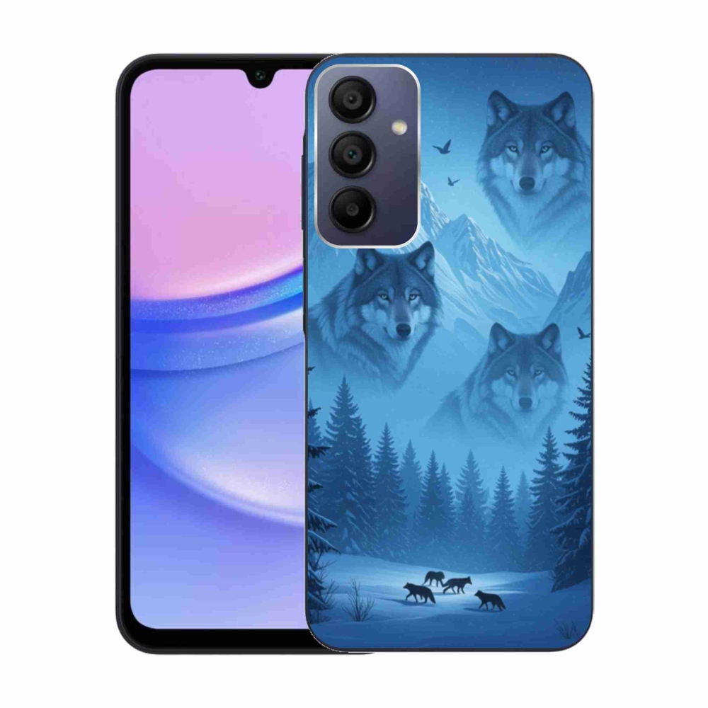 Gélový kryt mmCase na Samsung Galaxy A15/5G - vlčia svorka