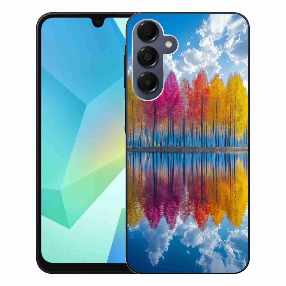 Gélový kryt mmCase na Samsung Galaxy A16 4G/5G - farebné stromy