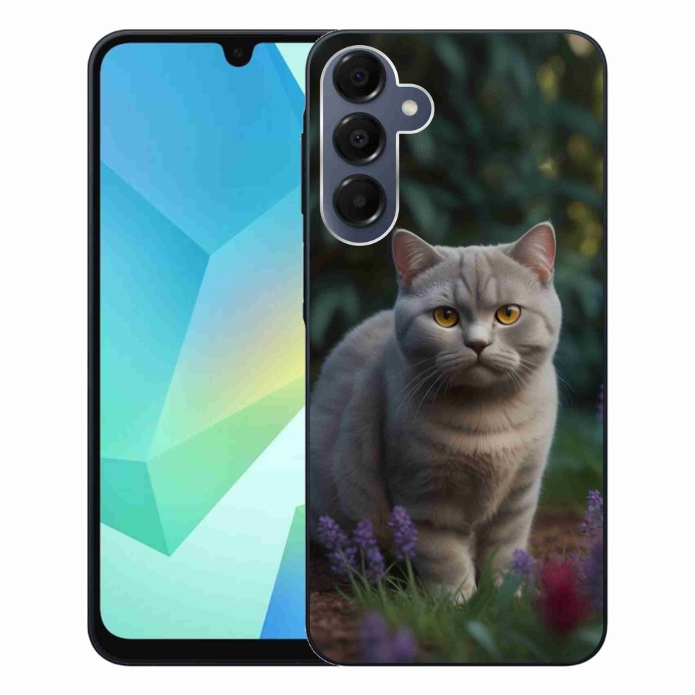 Gélový kryt mmCase na Samsung Galaxy A16 4G/5G - britská mačka