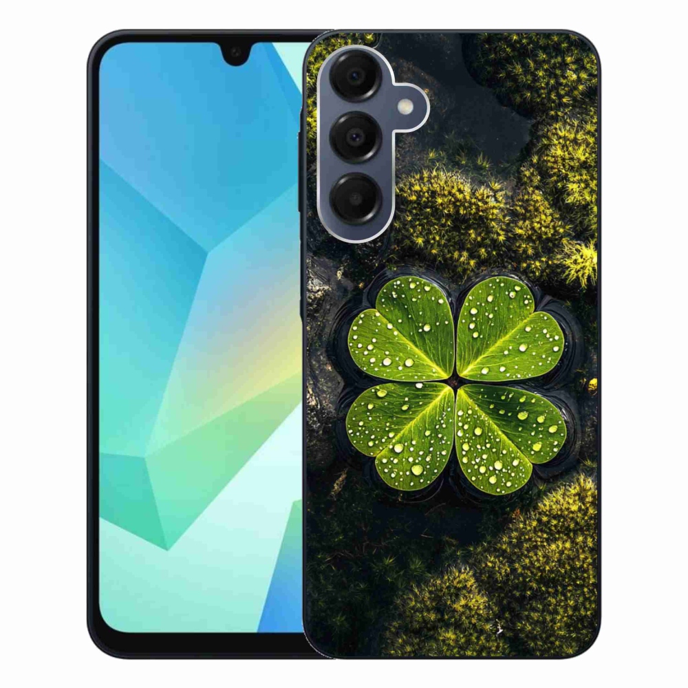 Gélový kryt mmCase na Samsung Galaxy A16 4G/5G - štvorlístok