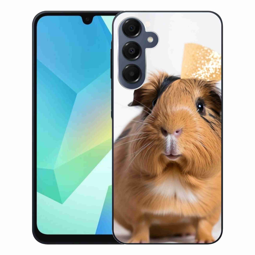 Gélový kryt mmCase na Samsung Galaxy A16 4G/5G - hnedé morča