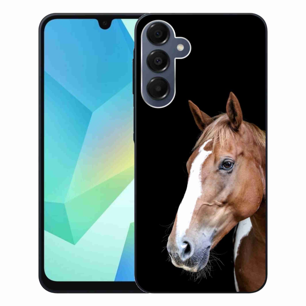 Gélový kryt mmCase na Samsung Galaxy A16 4G/5G - hnedý kôň 3