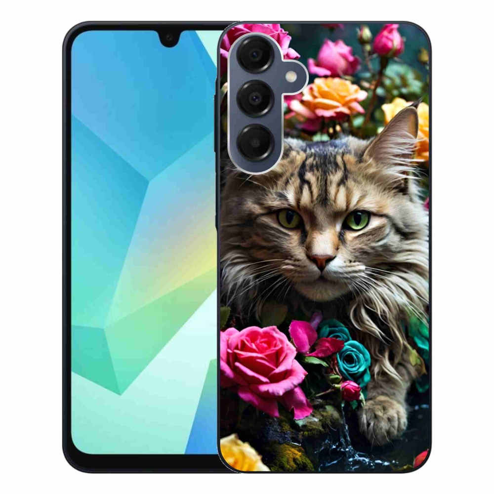 Gélový kryt mmCase na Samsung Galaxy A16 4G/5G - mačacie pohľad 2