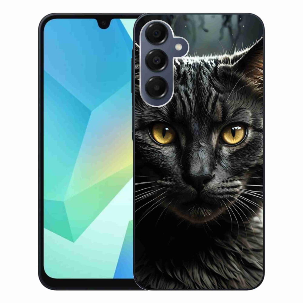 Gélový kryt mmCase na Samsung Galaxy A16 4G/5G - mačacie pohľad 3