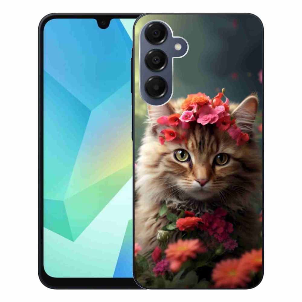 Gélový kryt mmCase na Samsung Galaxy A16 4G/5G - mačacia princezná