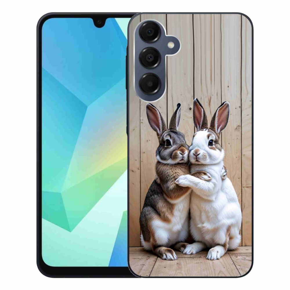 Gélový kryt mmCase na Samsung Galaxy A16 4G/5G - králičie pár