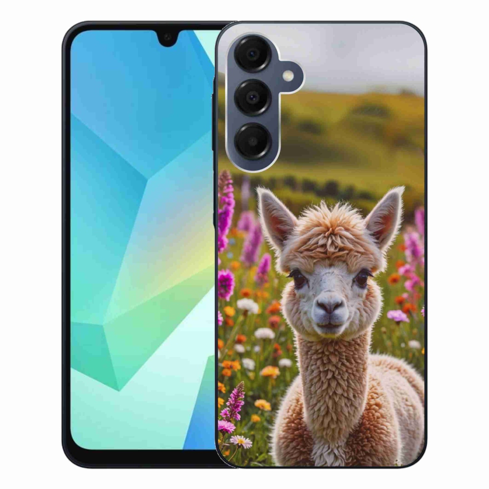 Gélový kryt mmCase na Samsung Galaxy A16 4G/5G - lama na lúke