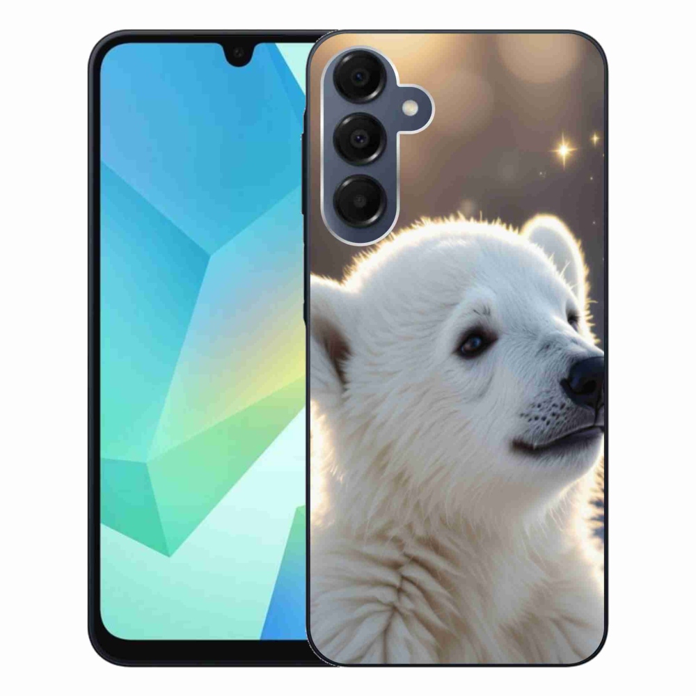 Gélový kryt mmCase na Samsung Galaxy A16 4G/5G - ľadový medveď