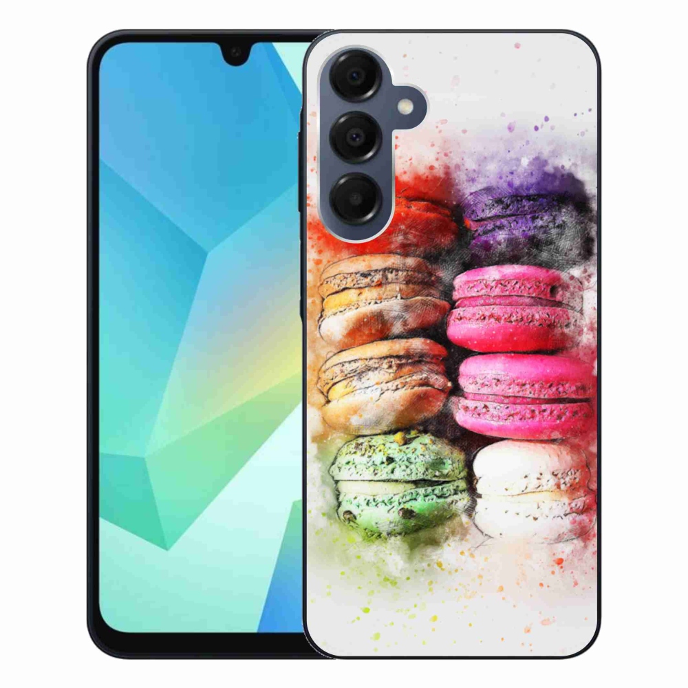 Gélový kryt mmCase na Samsung Galaxy A16 4G/5G - makrónky