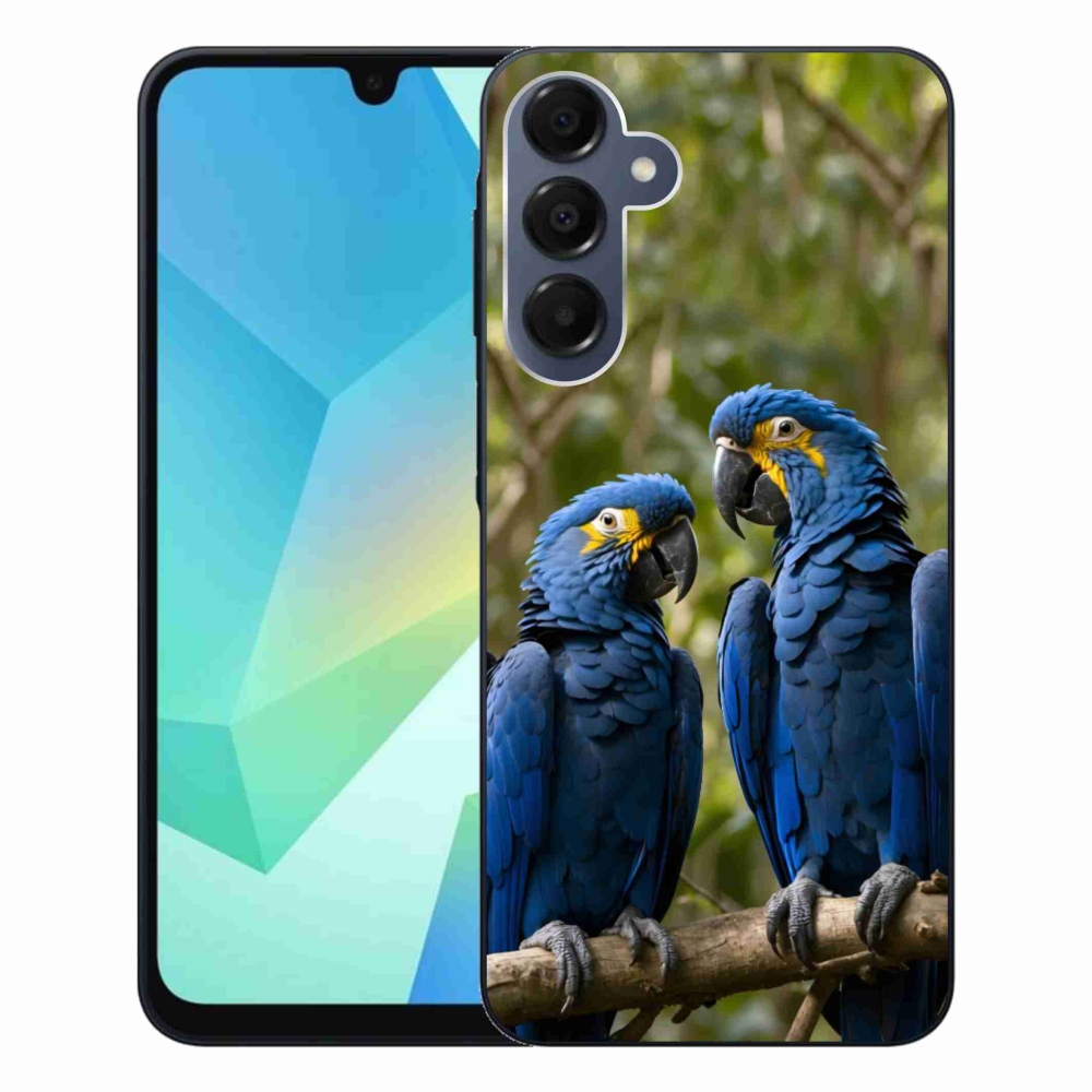 Gélový kryt mmCase na Samsung Galaxy A16 4G/5G - papagájové duo