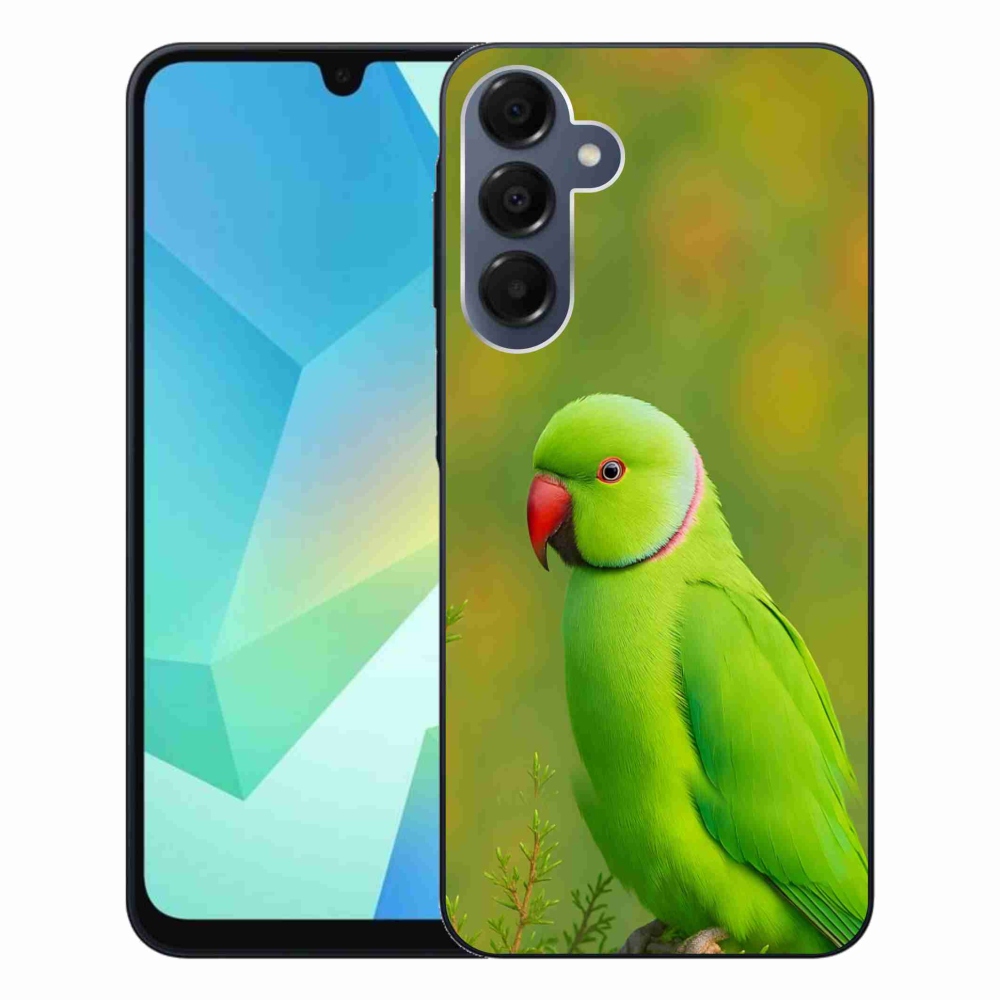 Gélový kryt mmCase na Samsung Galaxy A16 4G/5G - papagáj Alexandr 2