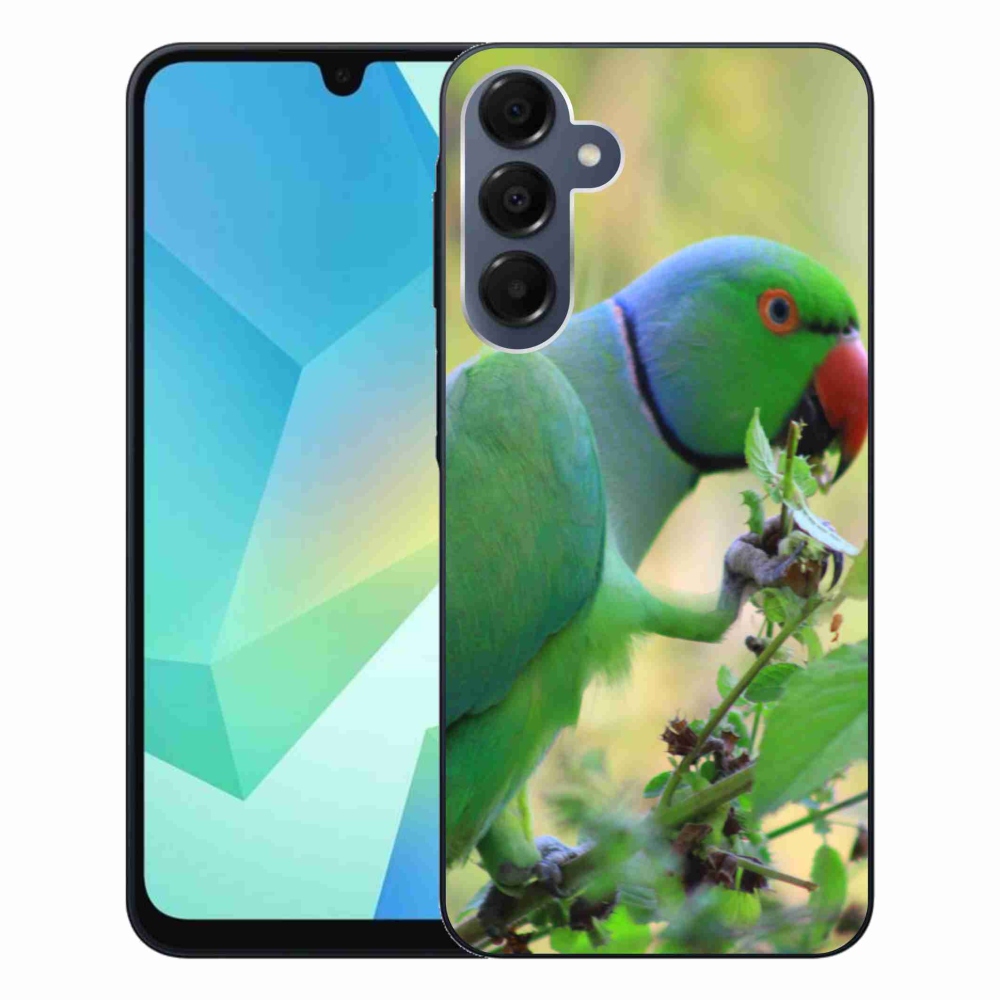 Gélový kryt mmCase na Samsung Galaxy A16 4G/5G - papagáj alexandro