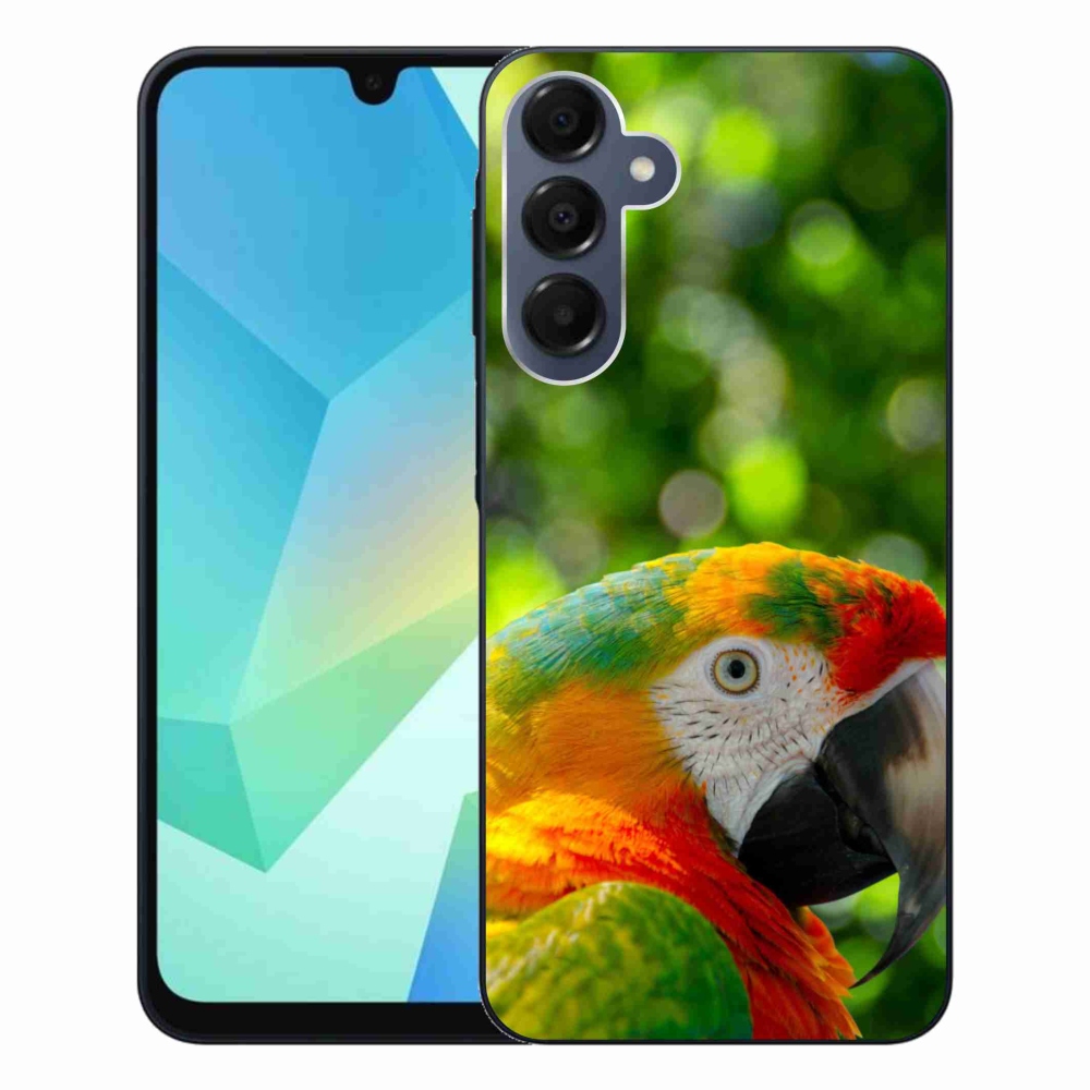 Gélový kryt mmCase na Samsung Galaxy A16 4G/5G - papagáj ara 3