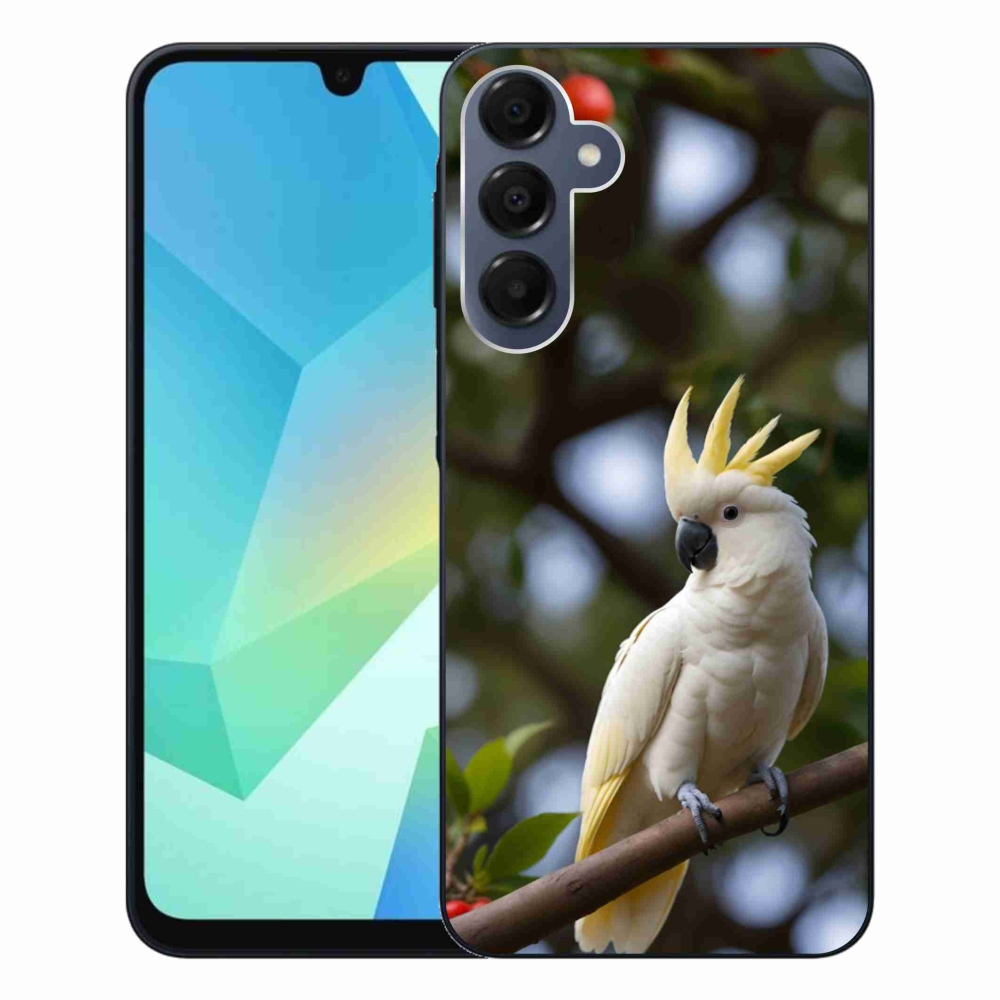 Gélový kryt mmCase na Samsung Galaxy A16 4G/5G - papagáj kakadu 3