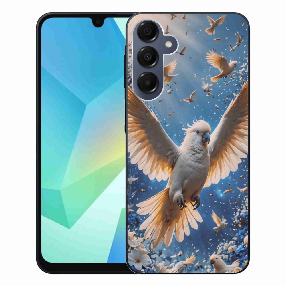 Gélový kryt mmCase na Samsung Galaxy A16 4G/5G - papagáj kakadu